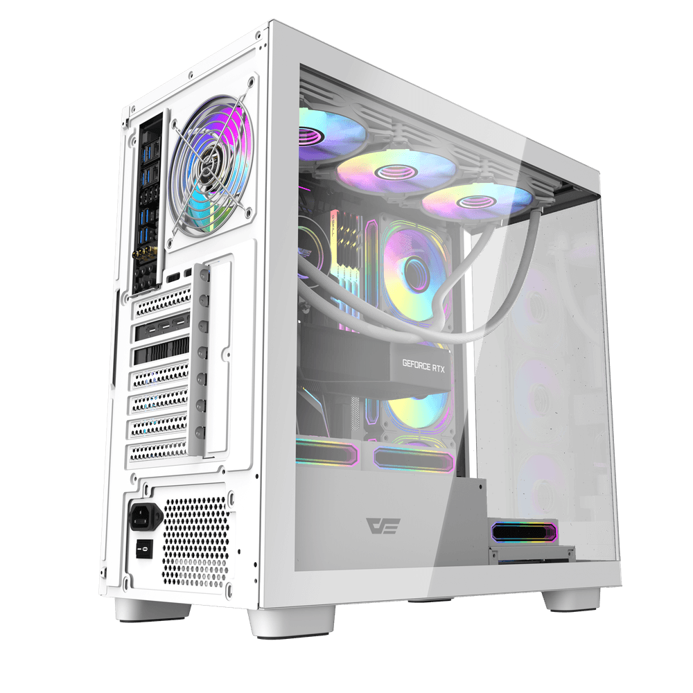 Vỏ Case DARKFLASH DS900G ATX Trắng