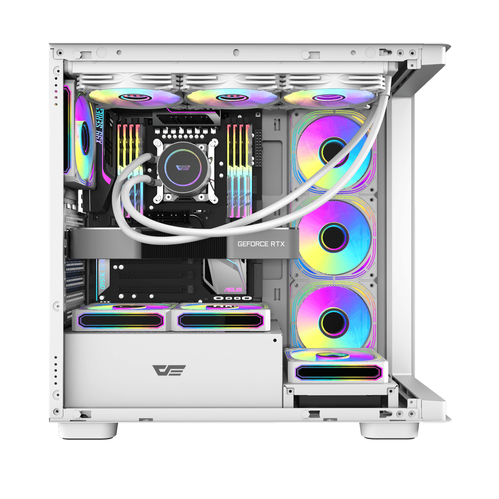 Vỏ Case DARKFLASH DS900G ATX Trắng