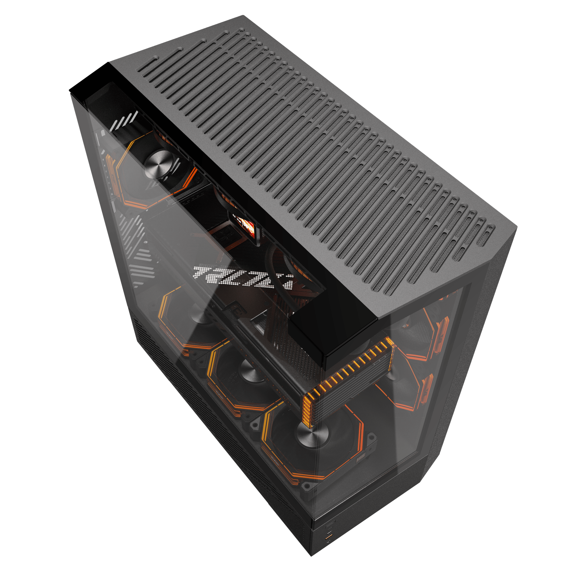 Vỏ case Darkflash DY460 Black (Mid Tower - ATX)