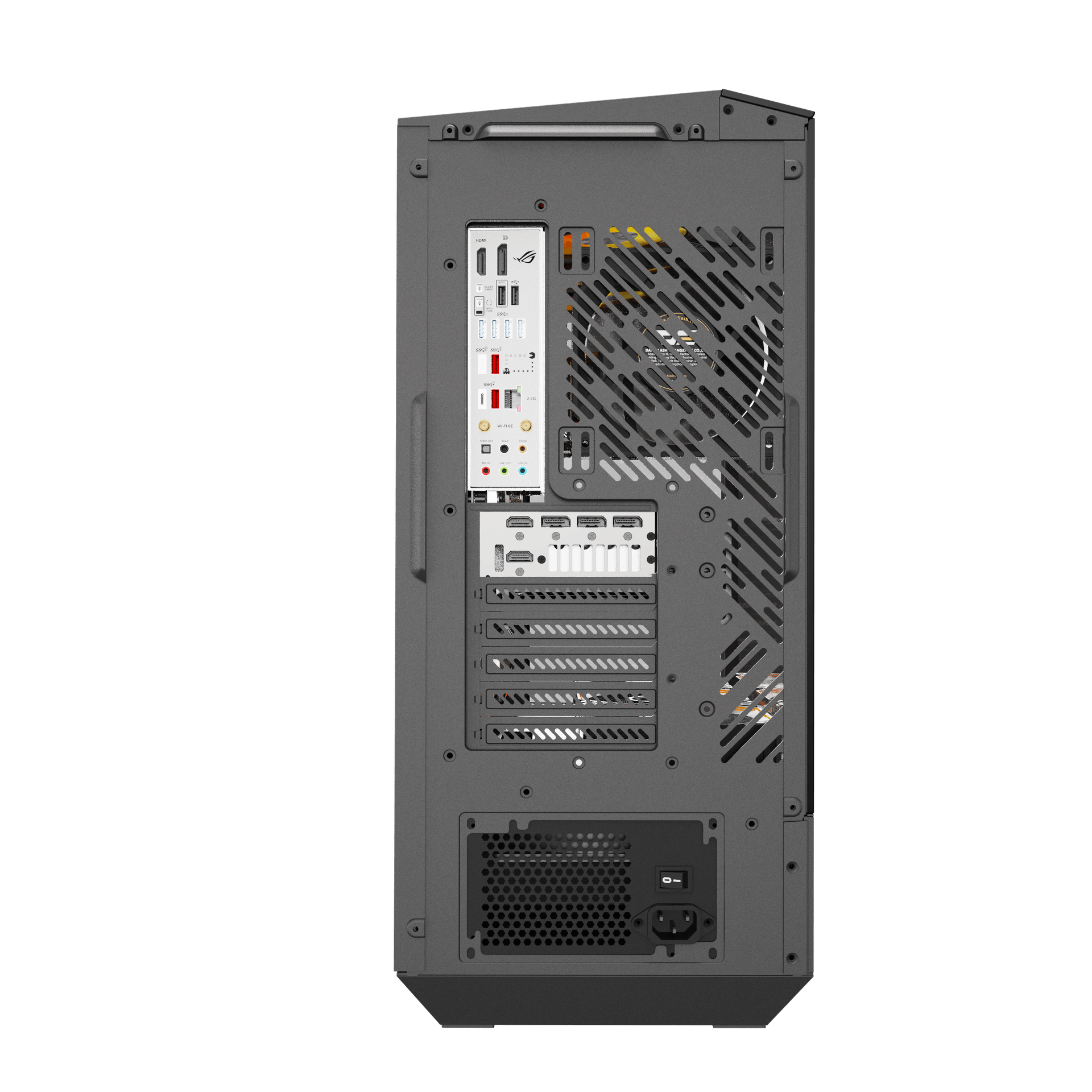 Vỏ case Darkflash DY460 Black (Mid Tower - ATX)
