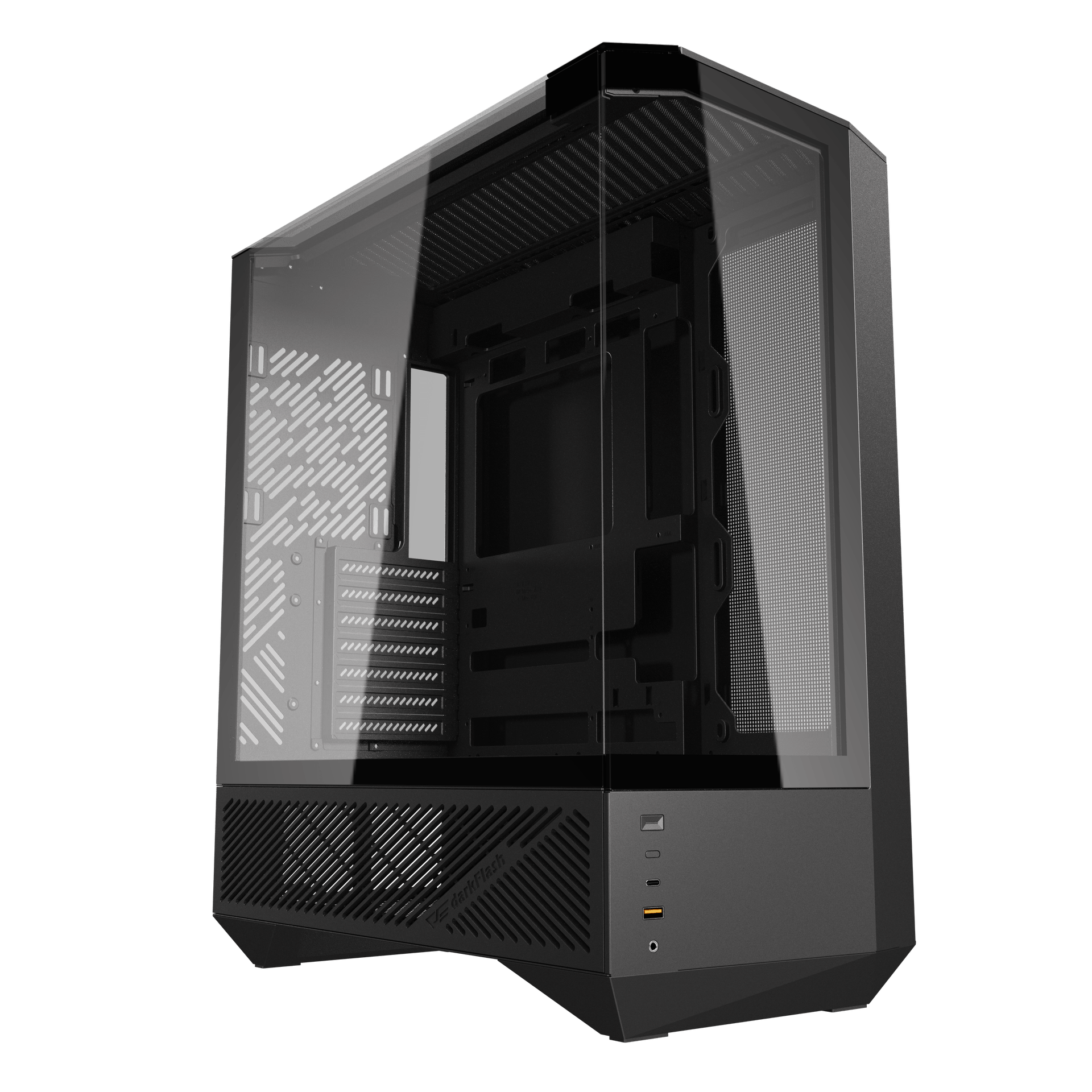 Vỏ case Darkflash DY460 Black (Mid Tower - ATX)