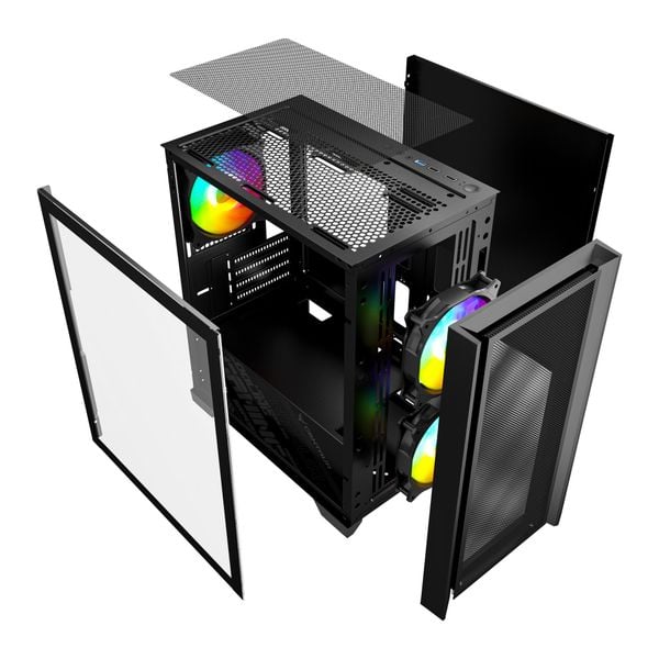 Vỏ Case Centaur Odyssey C09 Gaming Đen