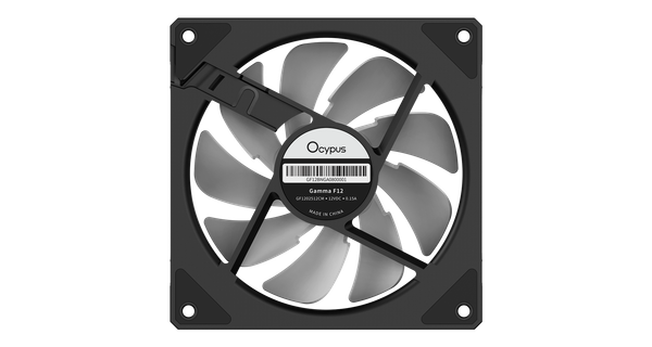 Fan Case Ocypus Industrial Gamma F12 ARGB Đen Sync Main