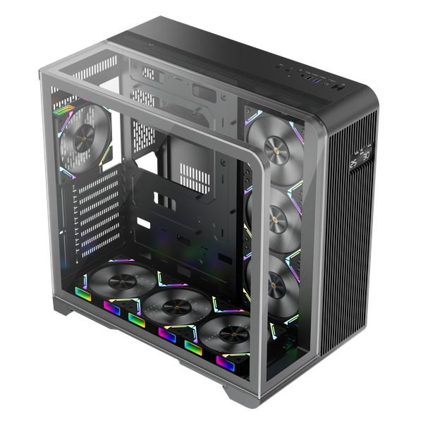 Vỏ Case 1STPLAYER RT7 ATX/M-ATX Đen