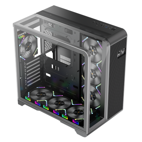 Vỏ Case 1STPLAYER RT7 ATX/M-ATX Đen