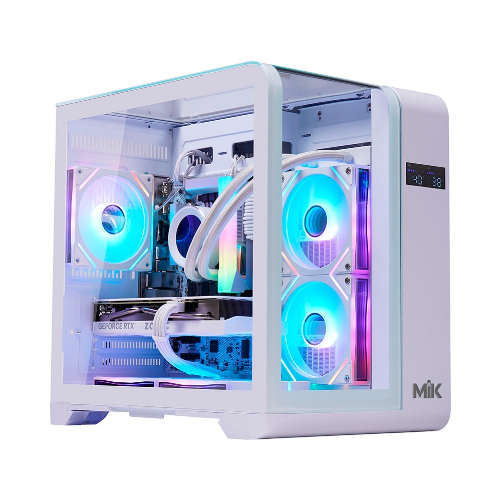 Vỏ Case MIK BARBATOS M M-ATX/ITX Trắng