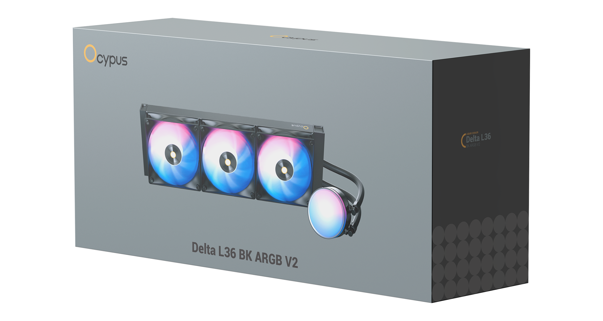 Tản nhiệt nước AIO Ocypus Delta L36 BK ARGB V2 Đen