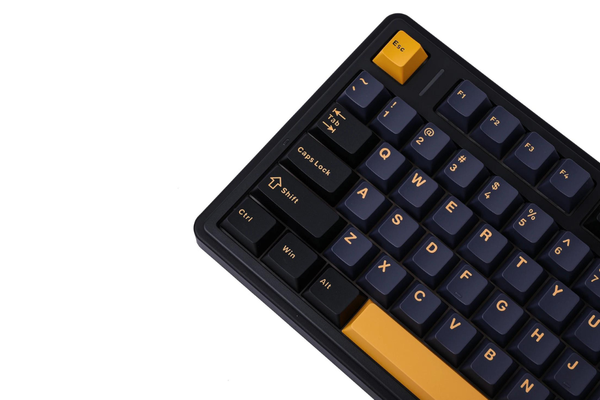 Phím Cơ Aula F75 (Reaper Switch Đen Xanh Đậm Cam) Không Dây