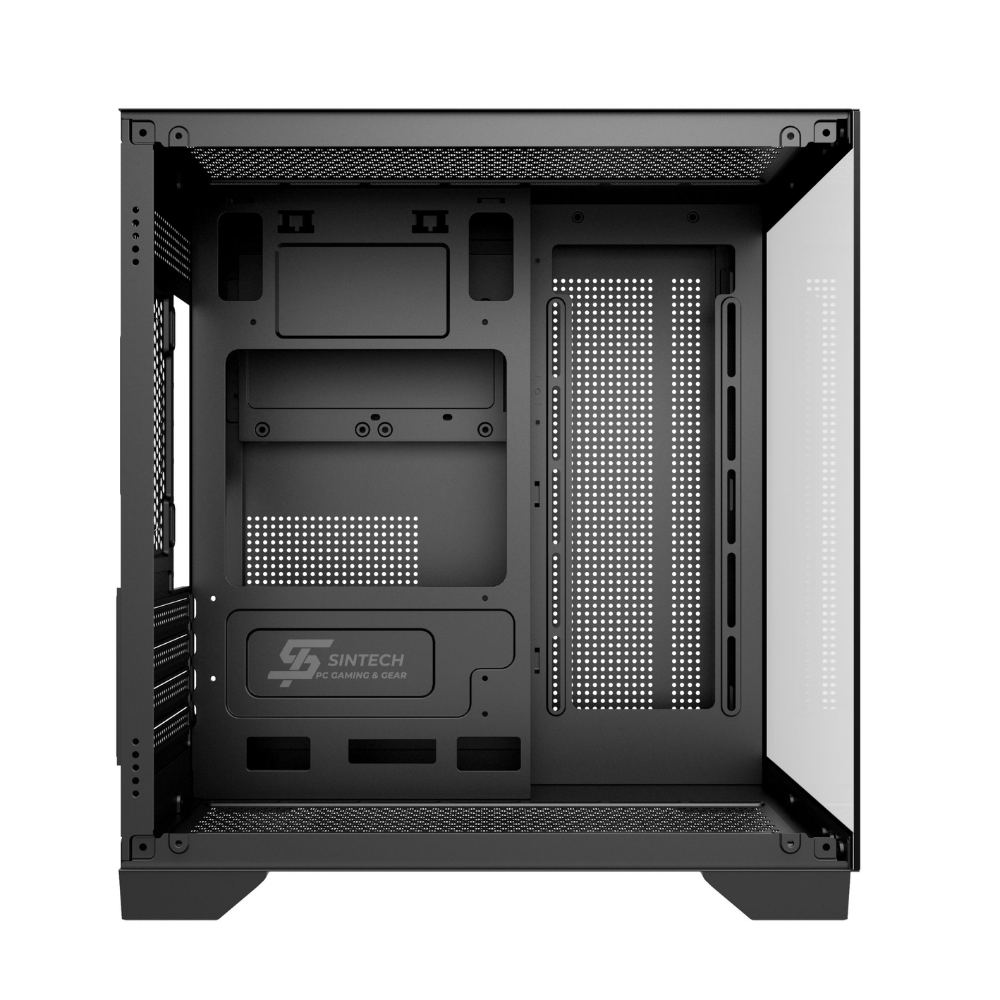 Vỏ Case EDRA ECS1503 M-ATX Đen