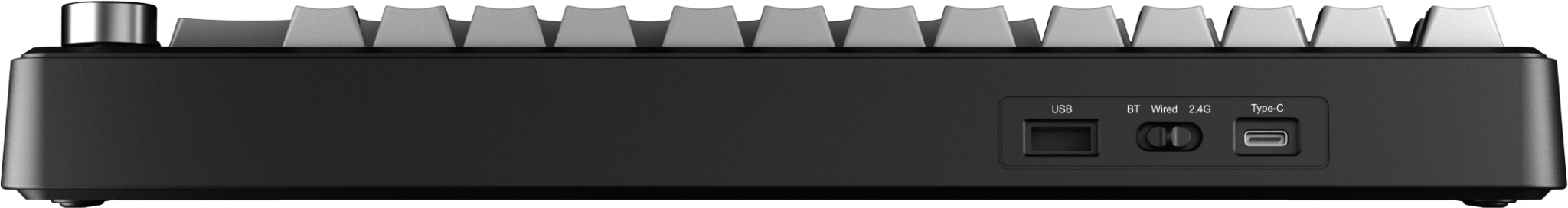Bàn phím cơ AULA F75 MAX GAMING 3 MODE (Xám + Đen gradient/ Reaper switch)