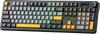 Phím Cơ Aula F108 Pro (Reaper Switch Đen Xám Vàng) Không Dây
