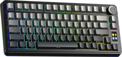 BÀN PHÍM CƠ GAMING AULA S75 PRO (2155) 3 MODE (Phiên bản màu Xám đen gradient/ Star Vector switch)