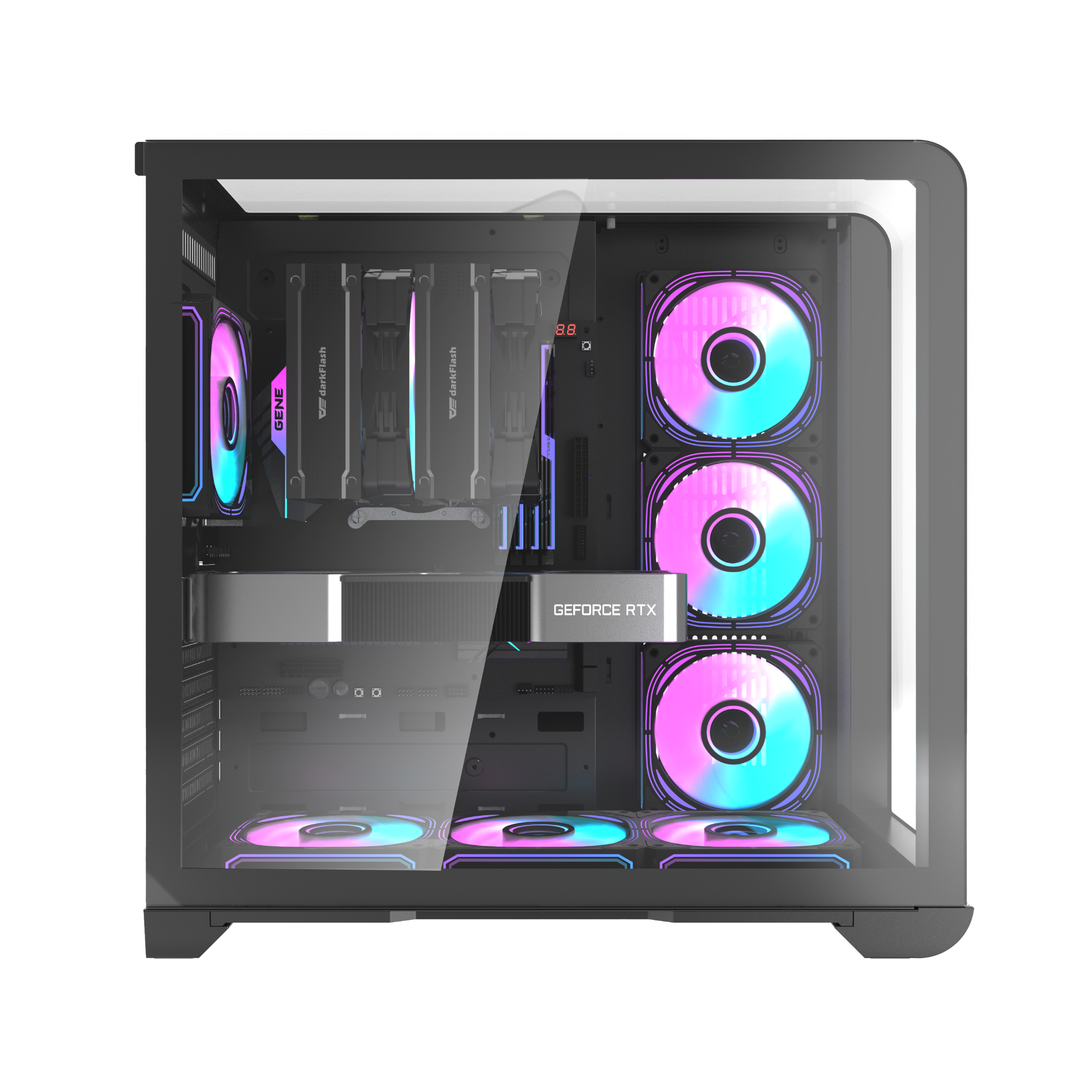 Vỏ Case DARKFLASH L280 ATX Đen
