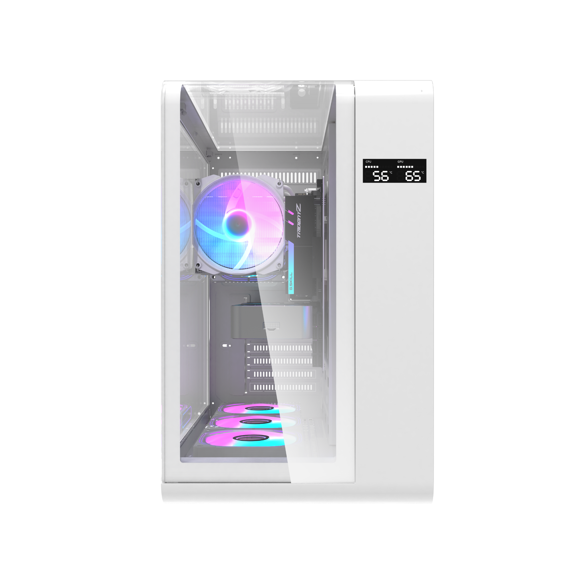 Vỏ Case DARKFLASH L280 ATX Trắng