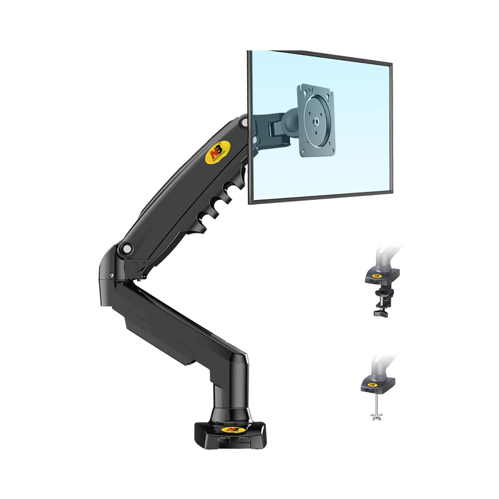 Giá treo màn hình máy tính North Bayou NB F80 Đen | ARM màn hình đơn