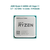 CPU AMD Ryzen 5 3400G 3.7GHz up to 4.2GHz, 4 nhân 8 luồng, 4MB Cache