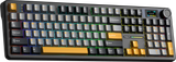 Phím Cơ Aula F108 Pro (Reaper Switch Đen Xám Vàng) Không Dây