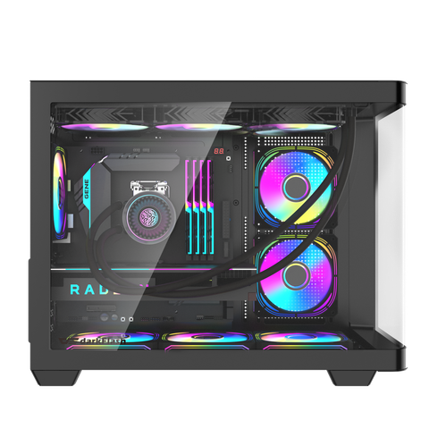 Vỏ Case DARKFLASH L285M M-ATX Đen