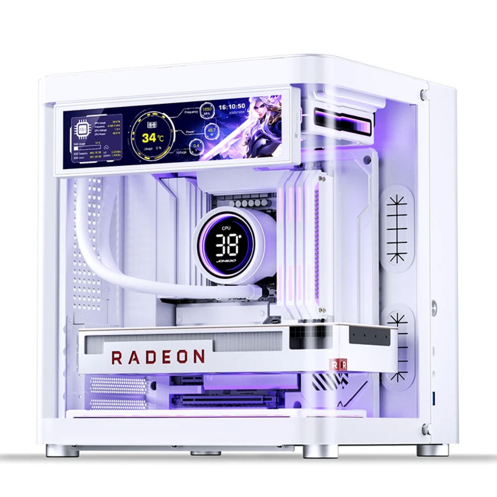 Màn hình phụ JONSBO DS916 White