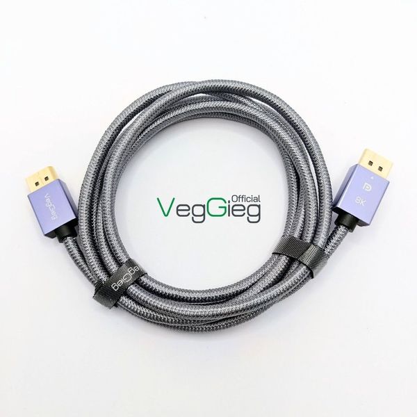 Cáp DisplayPort 1.4 8K VEGGIEG V-Z620 1.5m