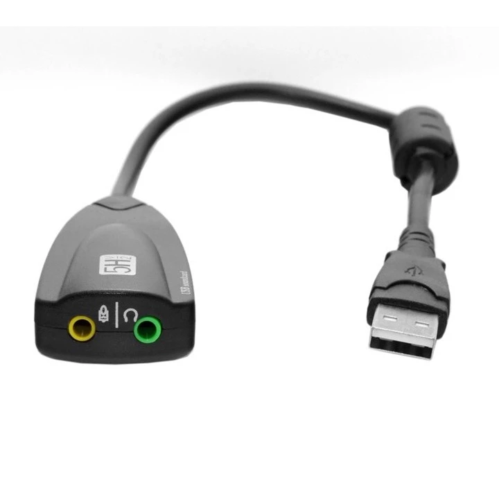 Dây chuyển USB ra âm thanh 5H 7.1 cao cấp (H)