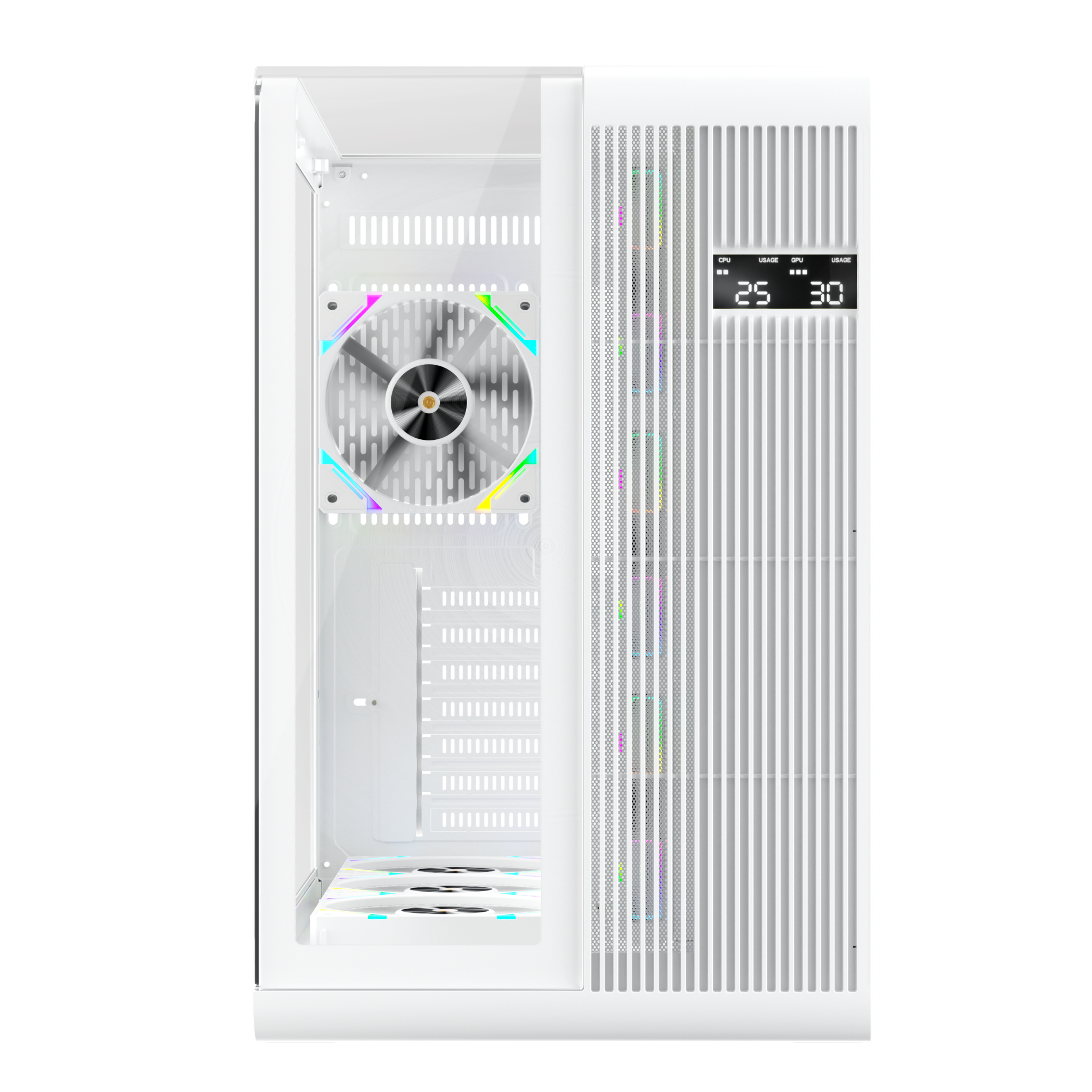 Vỏ Case 1STPLAYER RT7 ATX/M-ATX Trắng