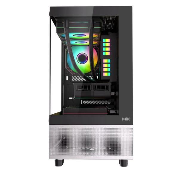 Vỏ Case MIK Aether Gaming Đen Không Kèm Fan