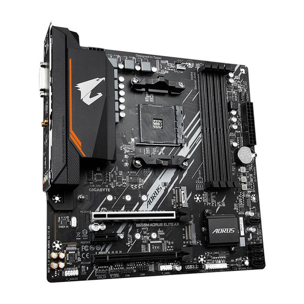 Mainboard Gigabyte B550M AORUS ELITE AX Wifi, Bluetooth DDR4