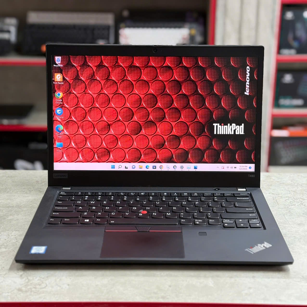 Laptop Lenovo ThinkPad T490 cảm ứng mặt trước
