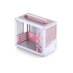 Vỏ Case JONSBO Z20 White Pink (Mini MATX, Màu Trắng Hồng)