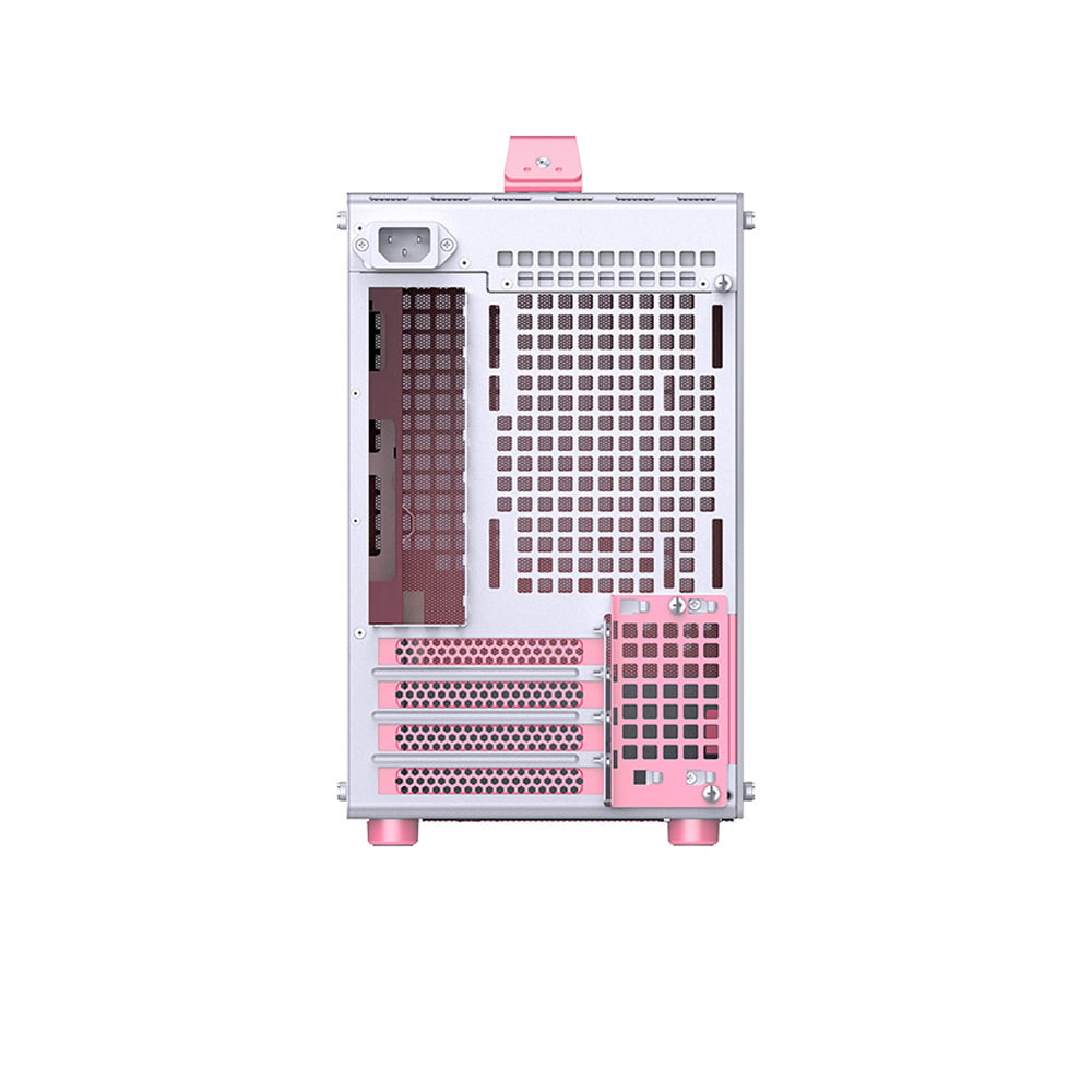 Vỏ Case JONSBO Z20 White Pink (Mini MATX, Màu Trắng Hồng)