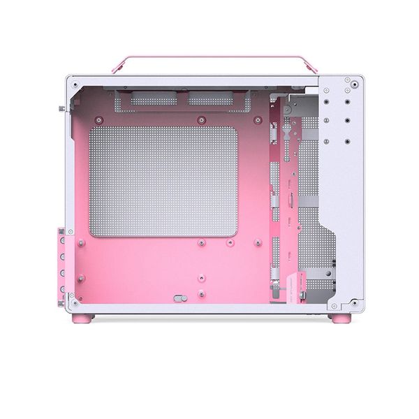 Vỏ Case JONSBO Z20 White Pink (Mini MATX, Màu Trắng Hồng)