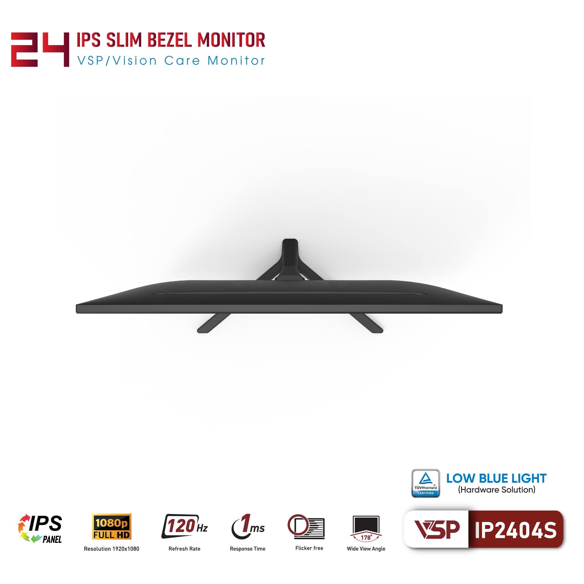 Màn hình VSP IP2404S 120Hz 1ms màu đen Màn hình VSP IP2404S 120Hz 1ms màu đen