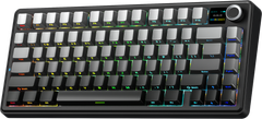 Bàn phím cơ AULA F75 MAX GAMING 3 MODE (Xám + Đen gradient/ Reaper switch)