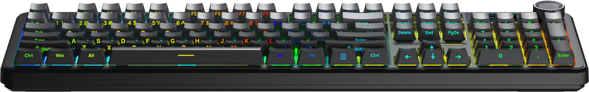 Phím Cơ Aula F108 Pro (Nimbus Switch Đen Gradient) Không Dây