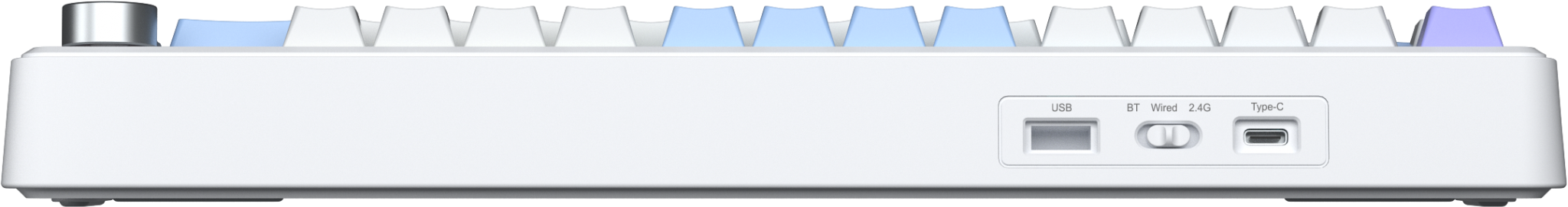 Bàn phím cơ AULA F75 MAX GAMING 3 MODE (Xanh + trắng + tím/ Reaper switch)