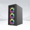 Vỏ Case XFX 3F101 ATX Kèm 3 Fan LED ARGB