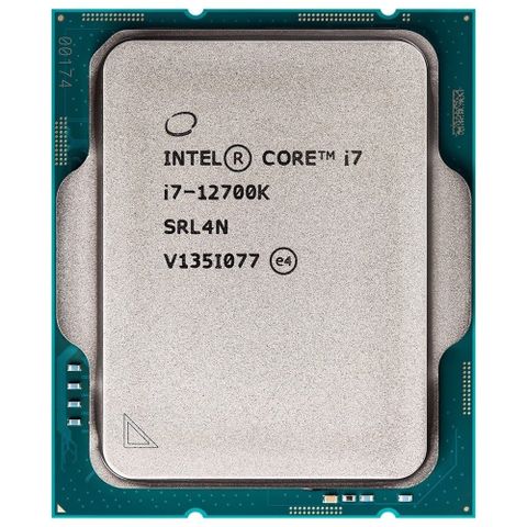 CPU Intel Core i7 12700K (5.00 GHz, 12 Nhân 20 Luồng) - Tray