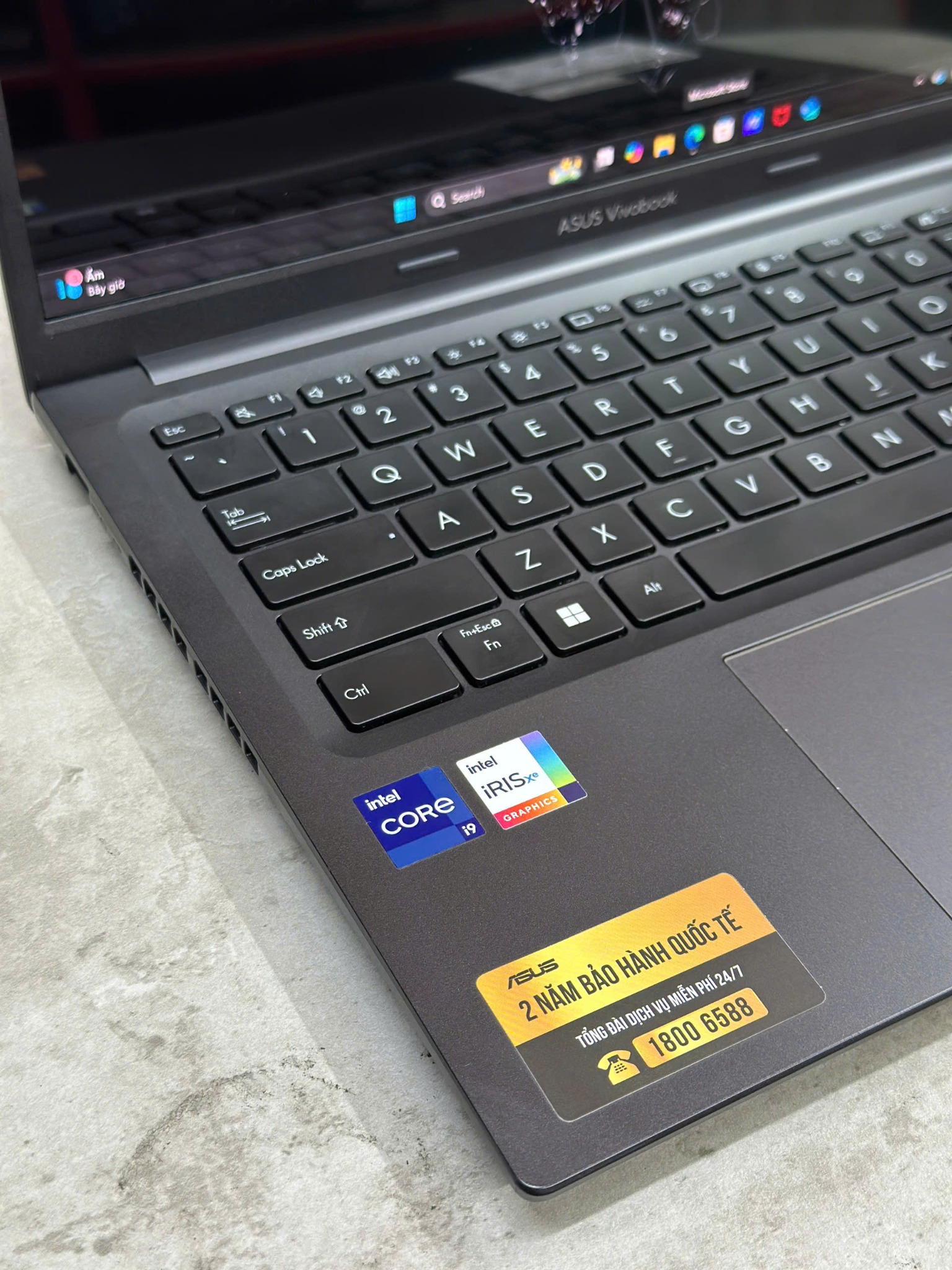 Laptop ASUS Vivobook 14X OLED S3405VA-KM071W (Core i9-13900H | 16GB | 512GB | Intel Iris Xe | 14 inch 2.8K OLED | Win 11 | Đen)