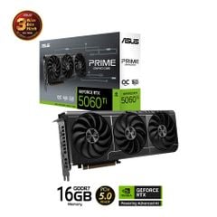 Card màn hình ASUS PRIME GeForce RTX™ 5060 Ti 16GB GDDR7 OC Edition