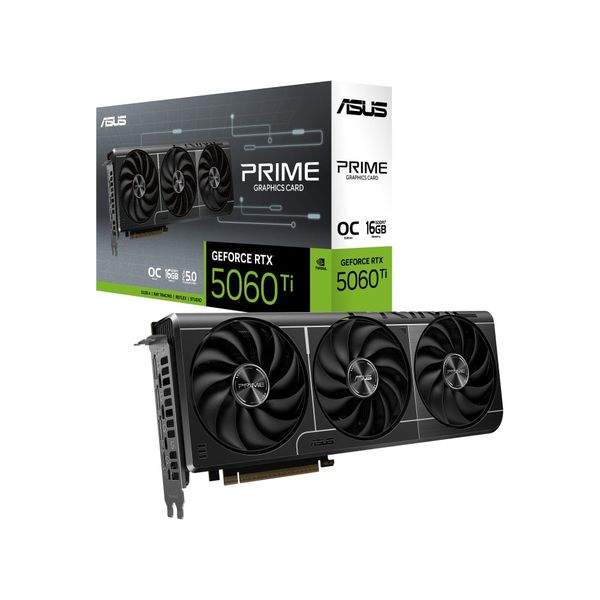 Card màn hình ASUS PRIME GeForce RTX™ 5060 Ti 16GB GDDR7 OC Edition