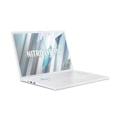 Laptop Acer Gaming Nitro Lite 16 NL16-71G-71FN NH.D5ASV.003 (Intel Core i7-13620H | RTX 4050 6GB | 16 inch WUXGA 180Hz | 16GB | 512GB | Win 11 | Trắng)