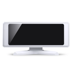 Màn hình phụ JONSBO DS339 White