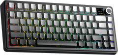 Bàn phím cơ AULA F75 MAX GAMING 3 MODE (Xám + Đen gradient/ Reaper switch)
