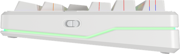 BÀN PHÍM CƠ GAMING AULA F87 PRO V2 (2605) 3 MODE (Phiên bản Màu Trắng Contour/ Star Vector switch)