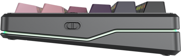 BÀN PHÍM CƠ GAMING AULA F87 PRO V2 (2643)  3 MODE (Phiên bản Đen hồng gradient/ X3 Switch)