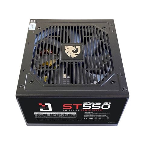 Nguồn Jetek J Series 550W Plus (ST550 POWER SUPPLY ATX 12V PFC)