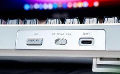 BÀN PHÍM CƠ GAMING AULA F99 PRO (1660) (Có núm xoay/ Màu comic/ Star Vector switch)