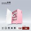 Vỏ Case VSP V4 M-ATX/ITX Hồng