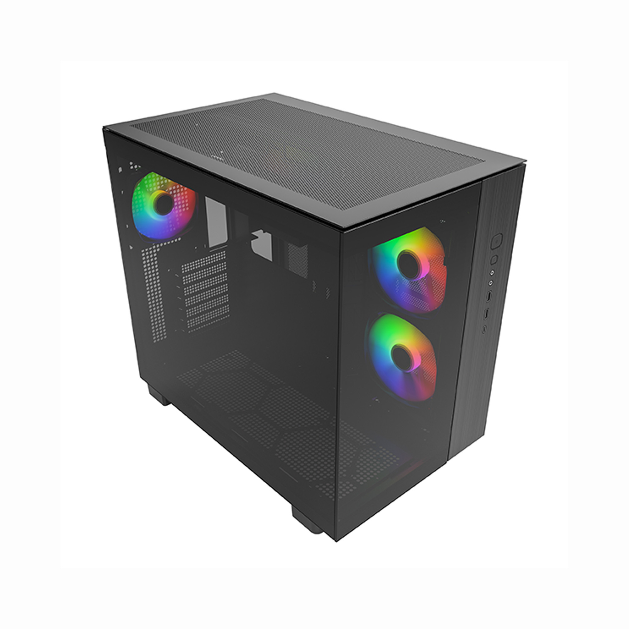 Vỏ Case Montech King 65 Pro ARGB Đen Vỏ Case Montech King 65 Pro ARGB màu đen